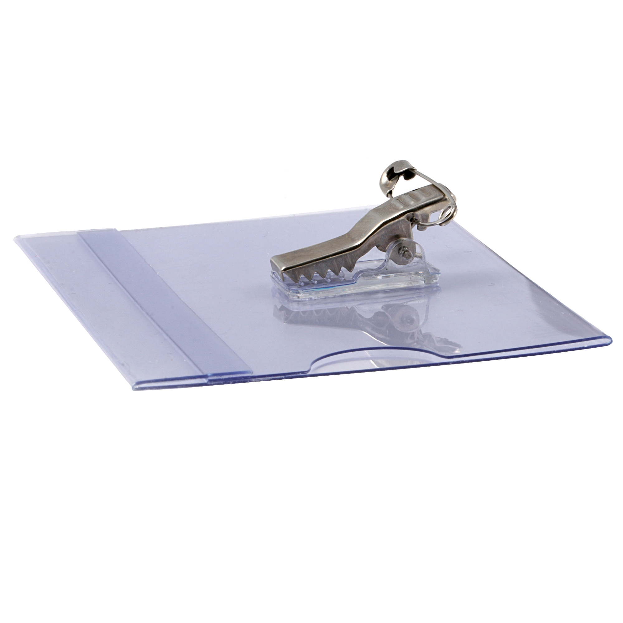 Europel Namenschild mit Kombiklemme 95 x 60 mm/24 Stück