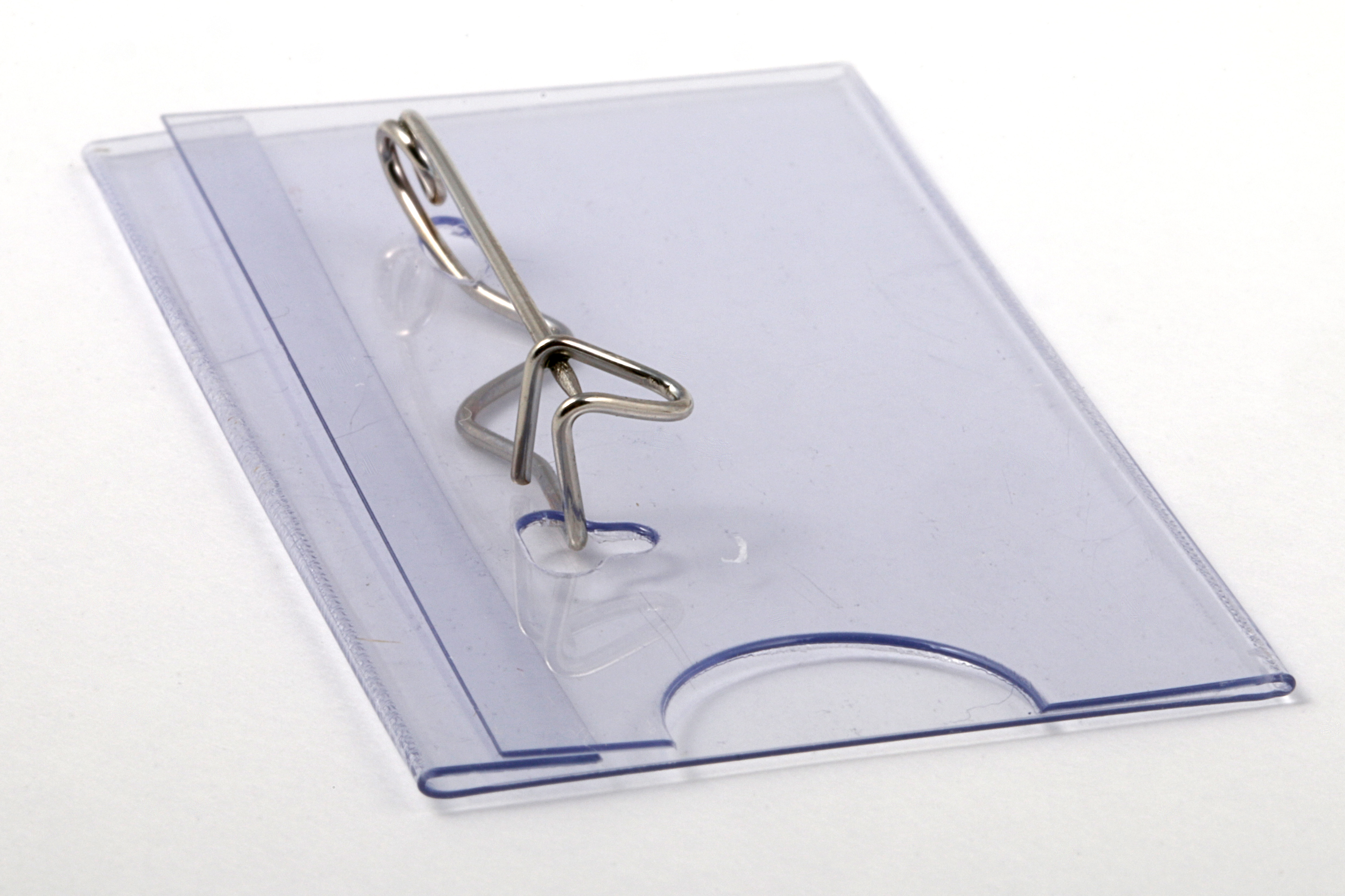 Europel Namenschild mit Nadel Befestigung 60 x 40mm/24 Stück