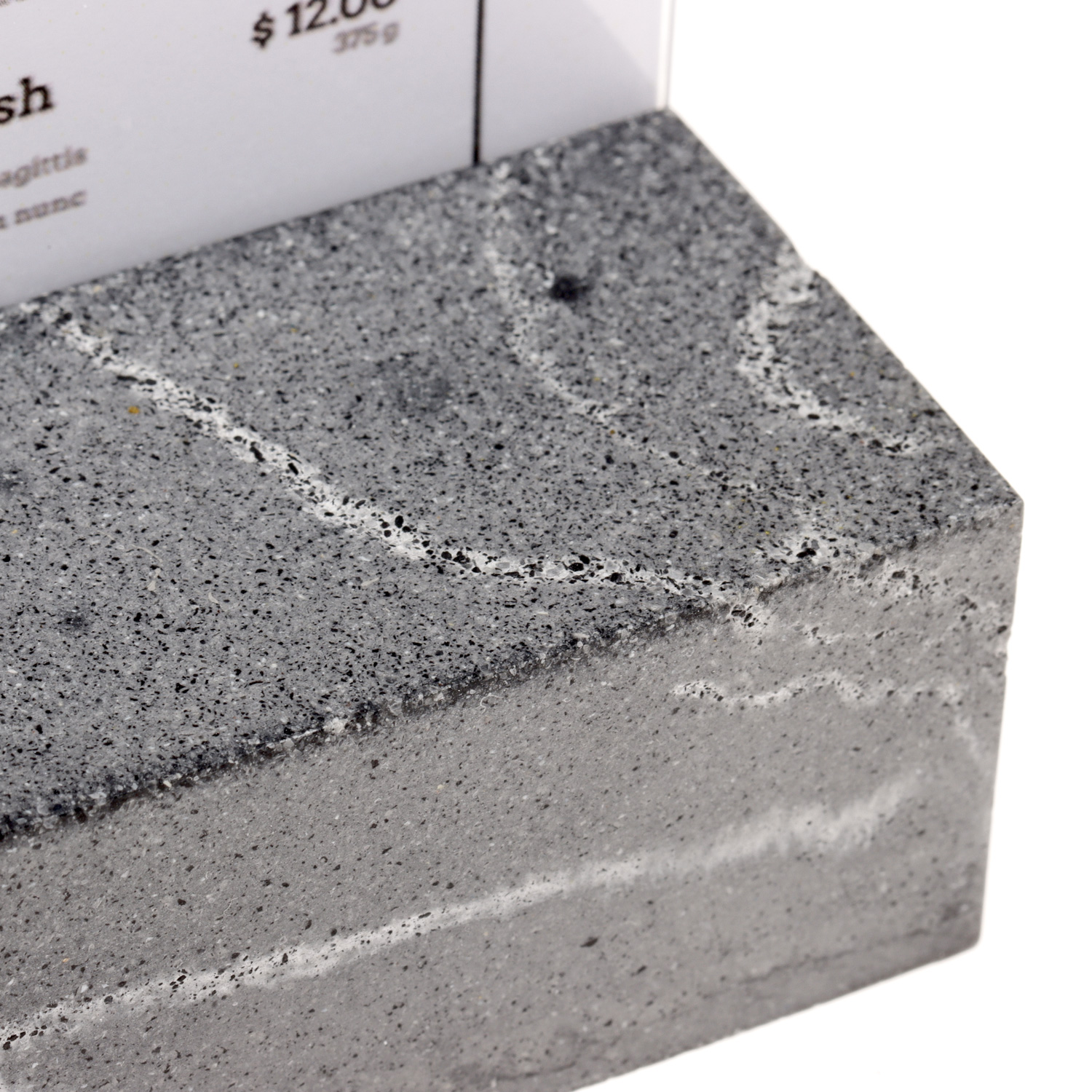 Europel Tischaufsteller DIN A4 Hochformat Polystone Anthrazit