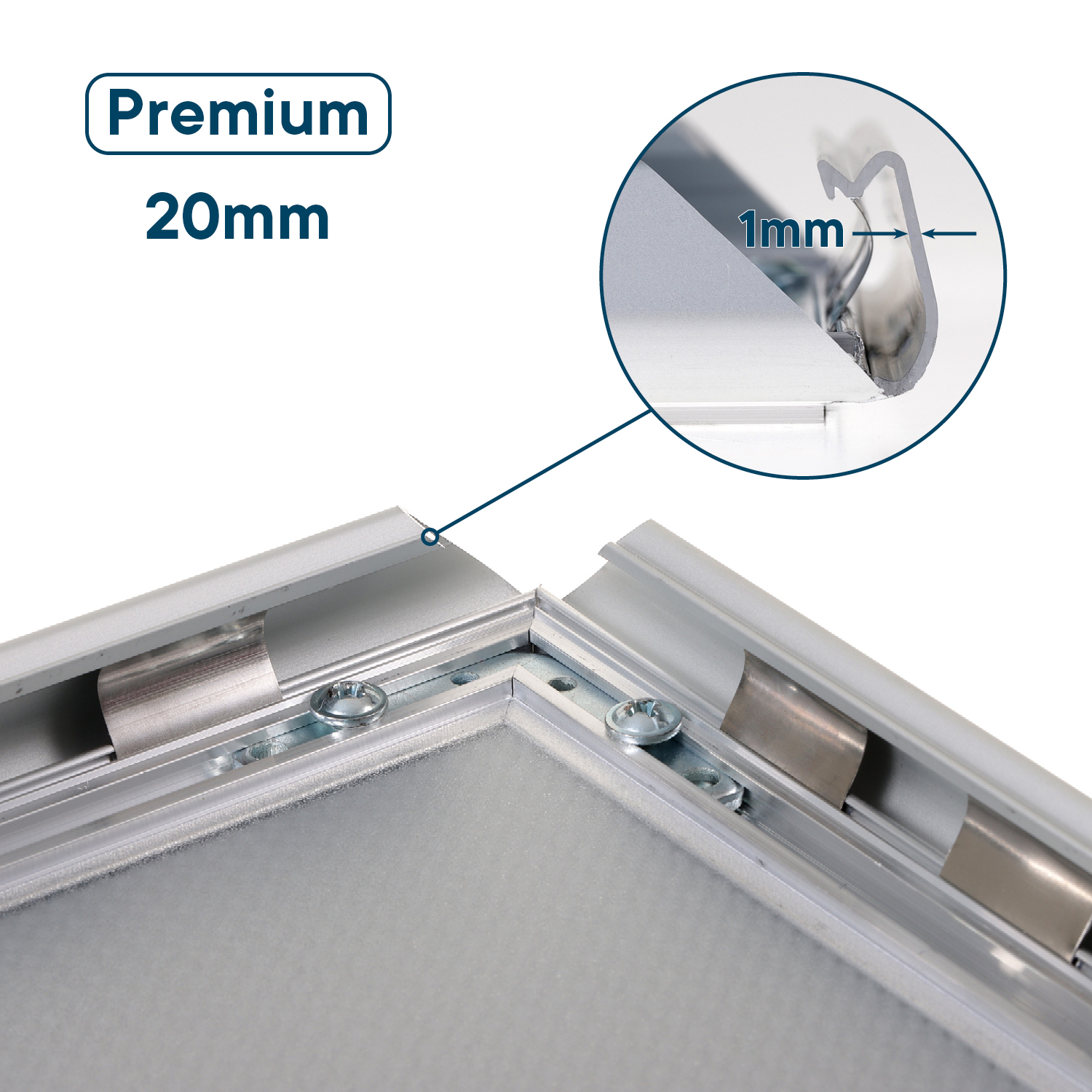 Europel Klapprahmen Premium DIN A4 20 mm