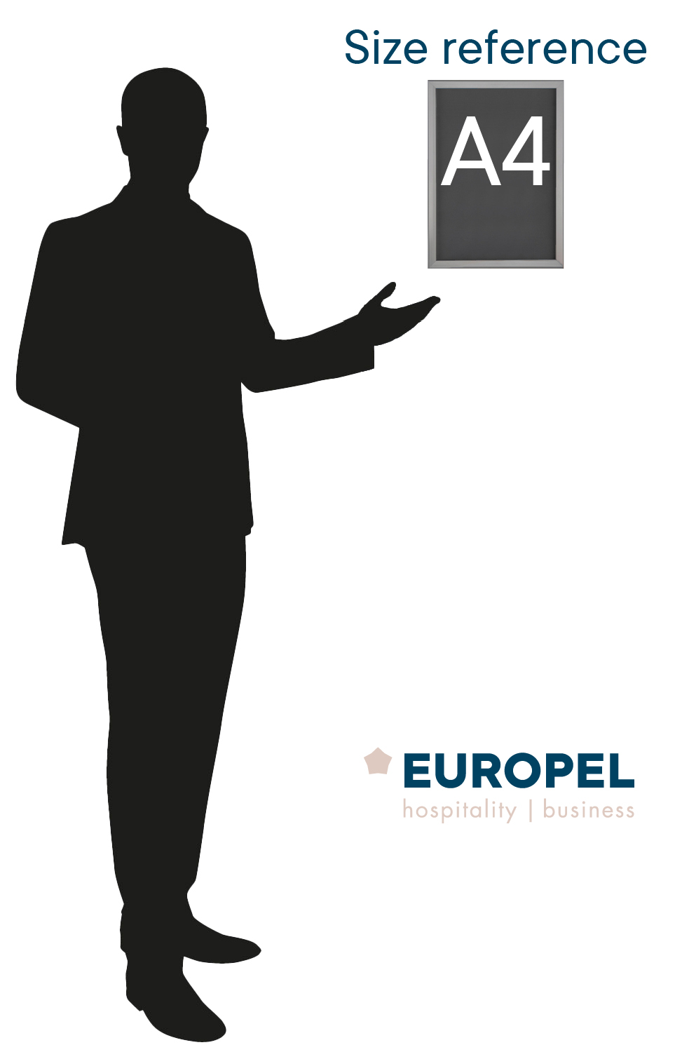 Europel Klapprahmen Premium DIN A4 20 mm