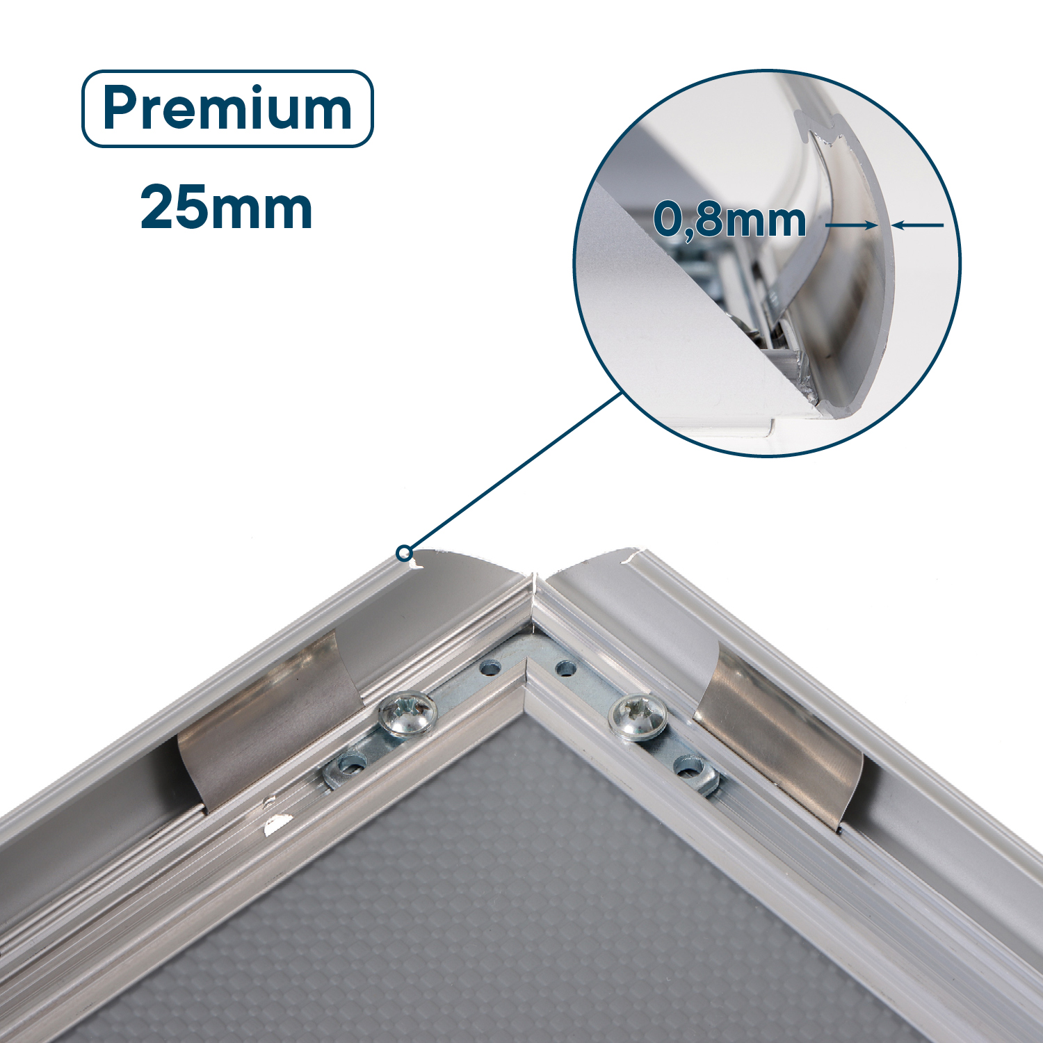 Europel Klapprahmen Premium DIN A5 25 mm