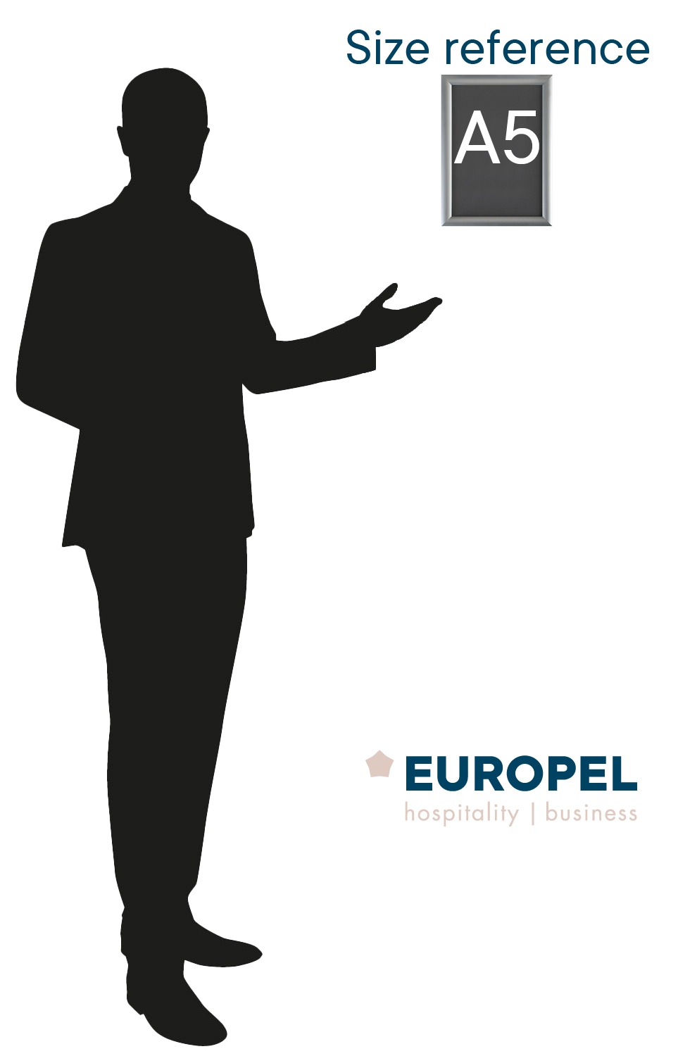 Europel Klapprahmen Premium DIN A5 25 mm