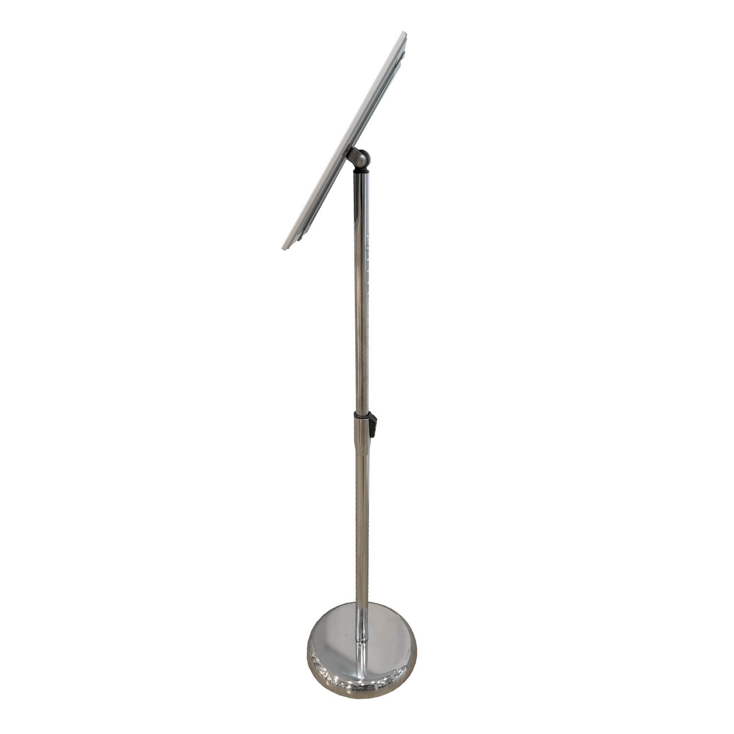 Europel Infoständer Economy mit Klapprahmen DIN A4 25 mm Silber 