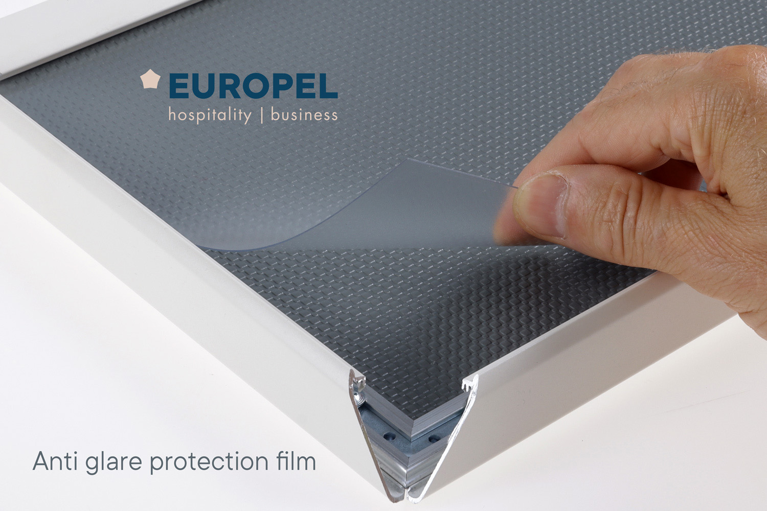 Europel Klapprahmen Premium+ DIN A3 25 mm Matt Weiß