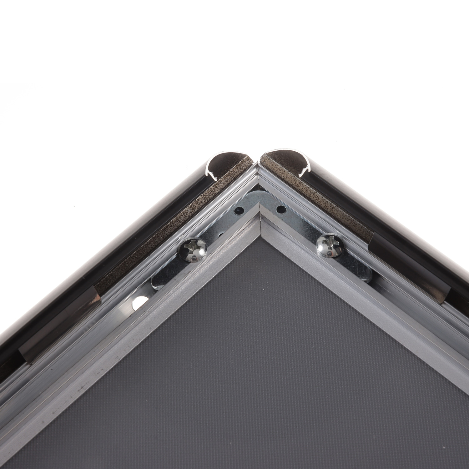 Europel Klapprahmen Economy DIN A4 25 mm Schwarz