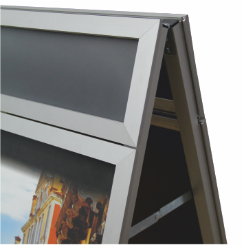 Europel Kundenstopper Wasserfest mit Topschild DIN A1 32 mm 
