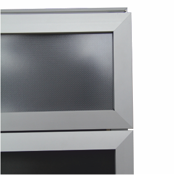 Europel Kundenstopper Wasserfest mit Topschild DIN A1 32 mm 