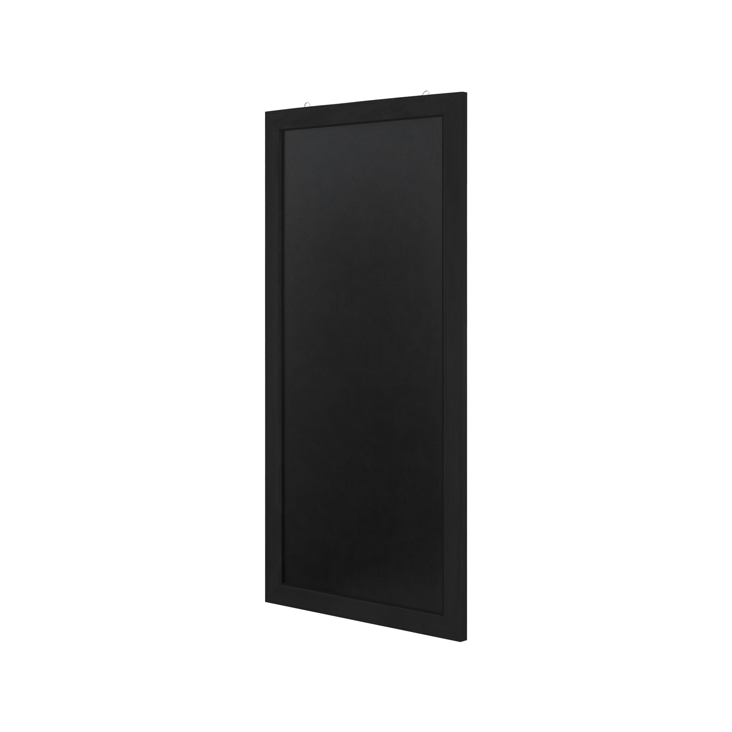 Europel Kreidetafel Holzrahmen 50 x 100 cm Schwarz