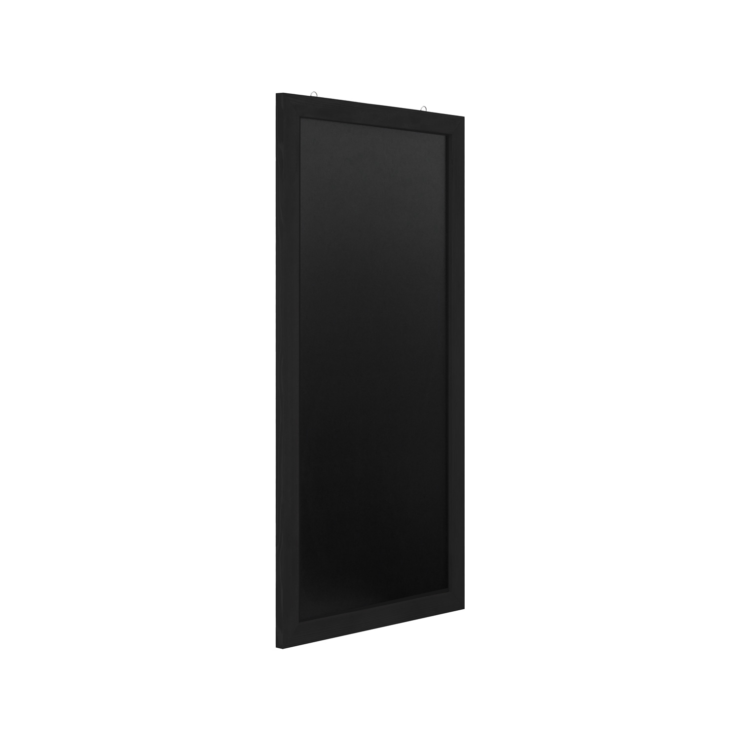 Europel Kreidetafel Holzrahmen 50 x 100 cm Schwarz