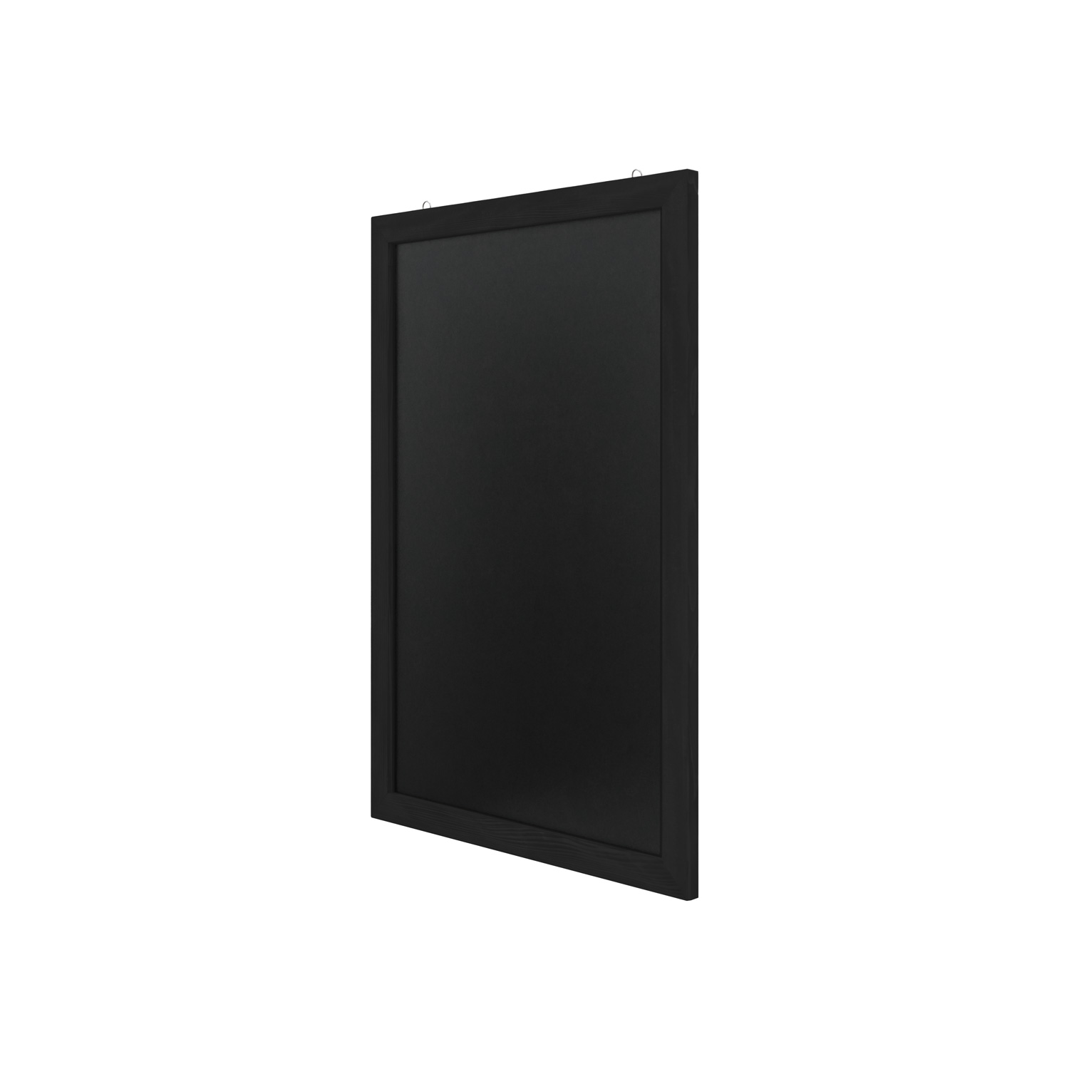 Europel Kreidetafel Holzrahmen 60 x 84 cm Schwarz