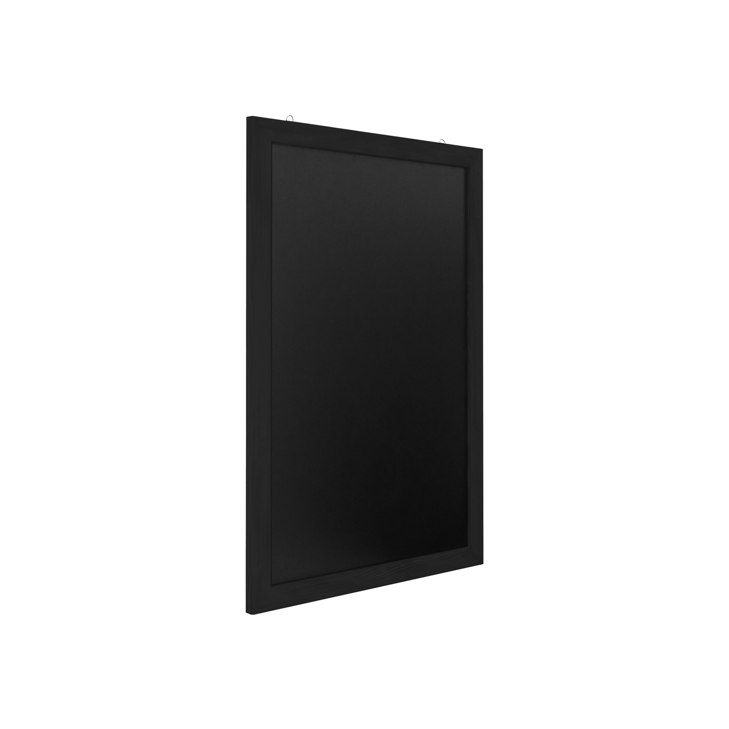 Europel Kreidetafel Holzrahmen 60 x 84 cm Schwarz