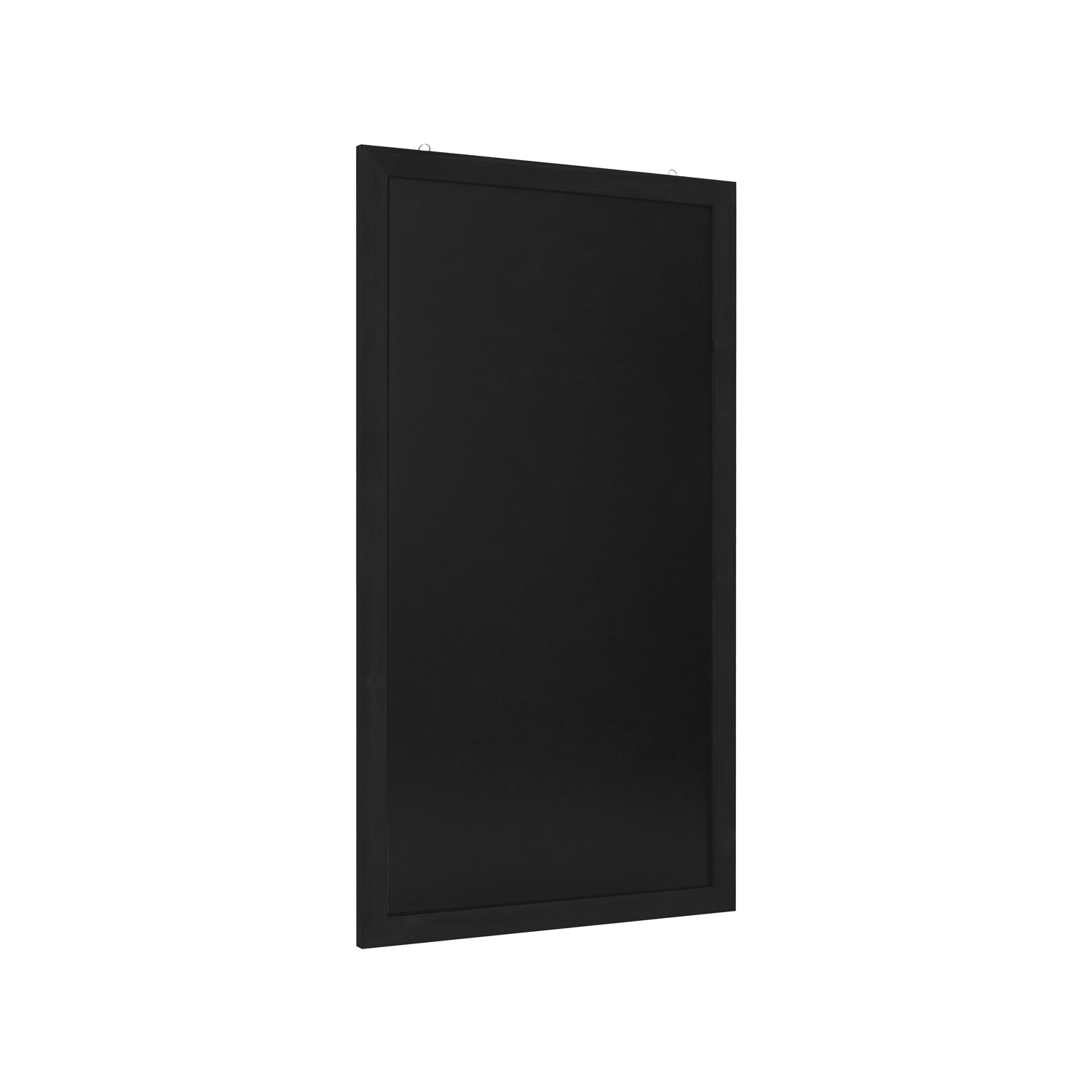 Europel Kreidetafel Holzrahmen 60 x 110 cm Schwarz