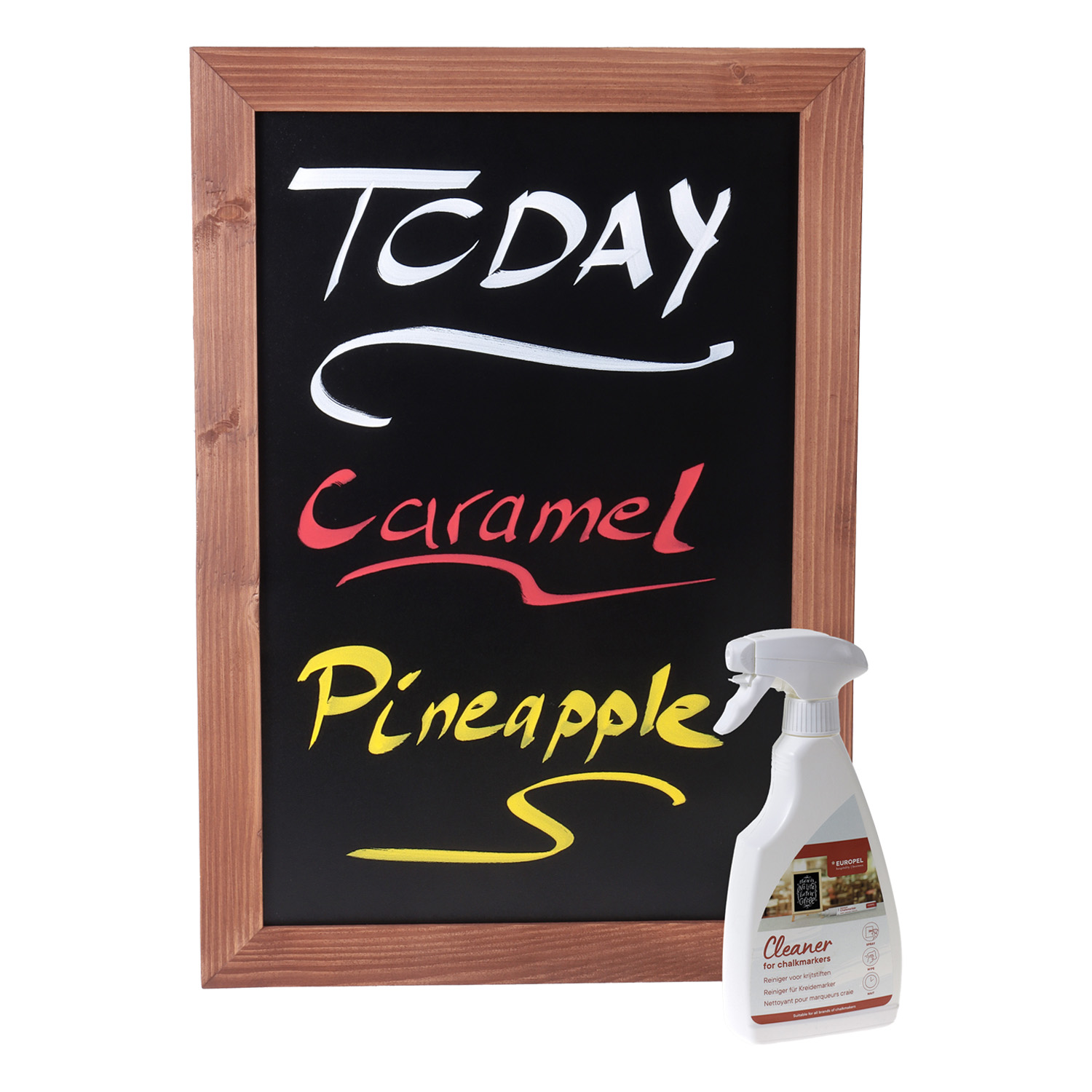 Reiniger Spray Europel 500 ml für wasserfeste Kreidemarker