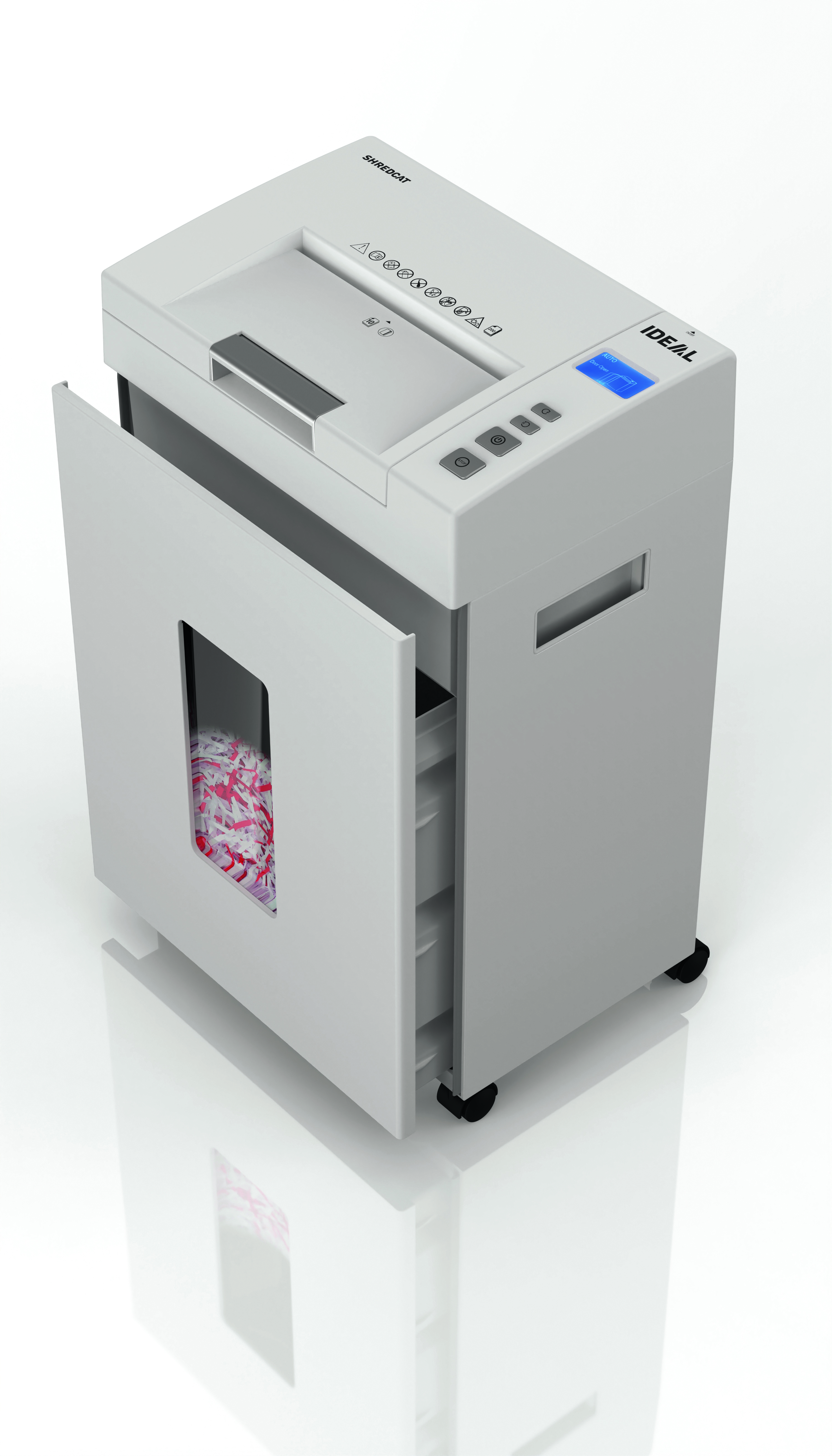 Aktenvernichter IDEAL Shredcat 8292 CC 4x10 mm