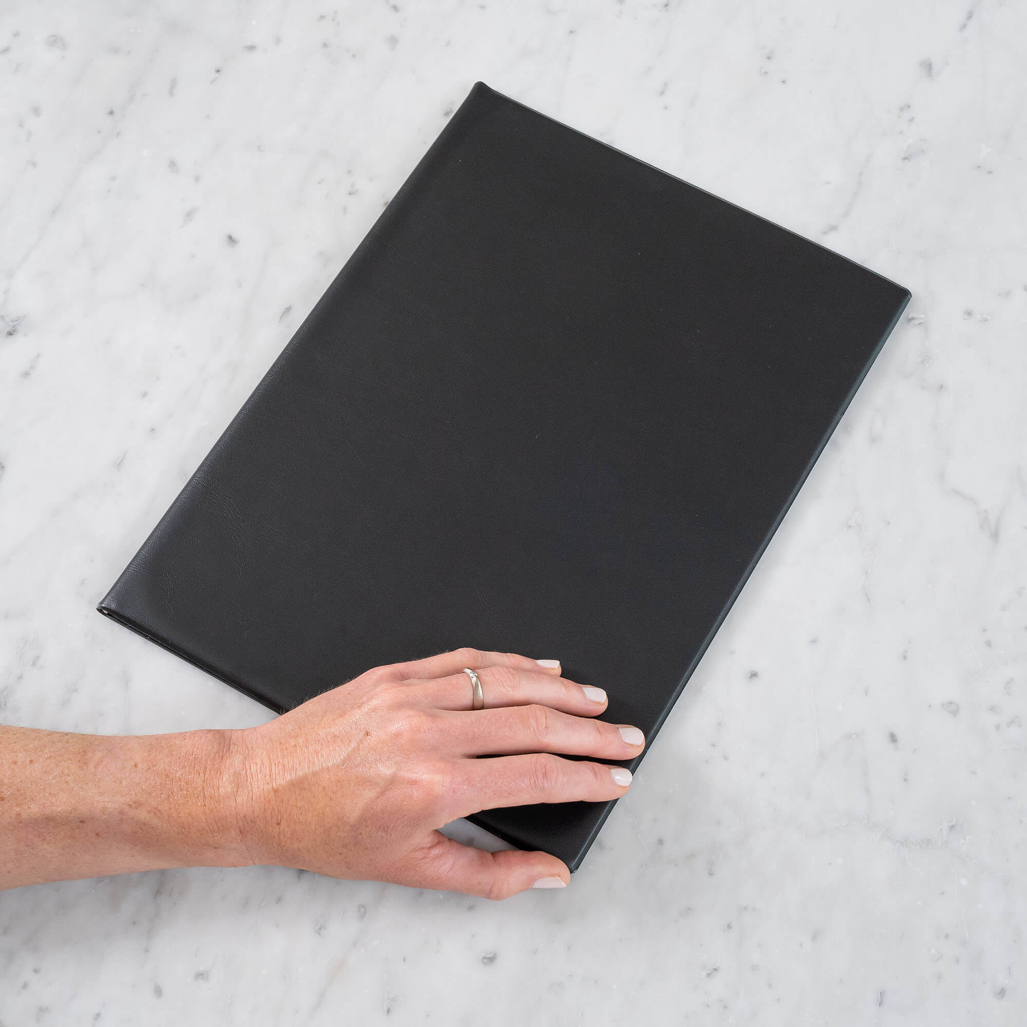 Rillstab Original Sichtbuch DIN A4 20 Hüllen Schwarz