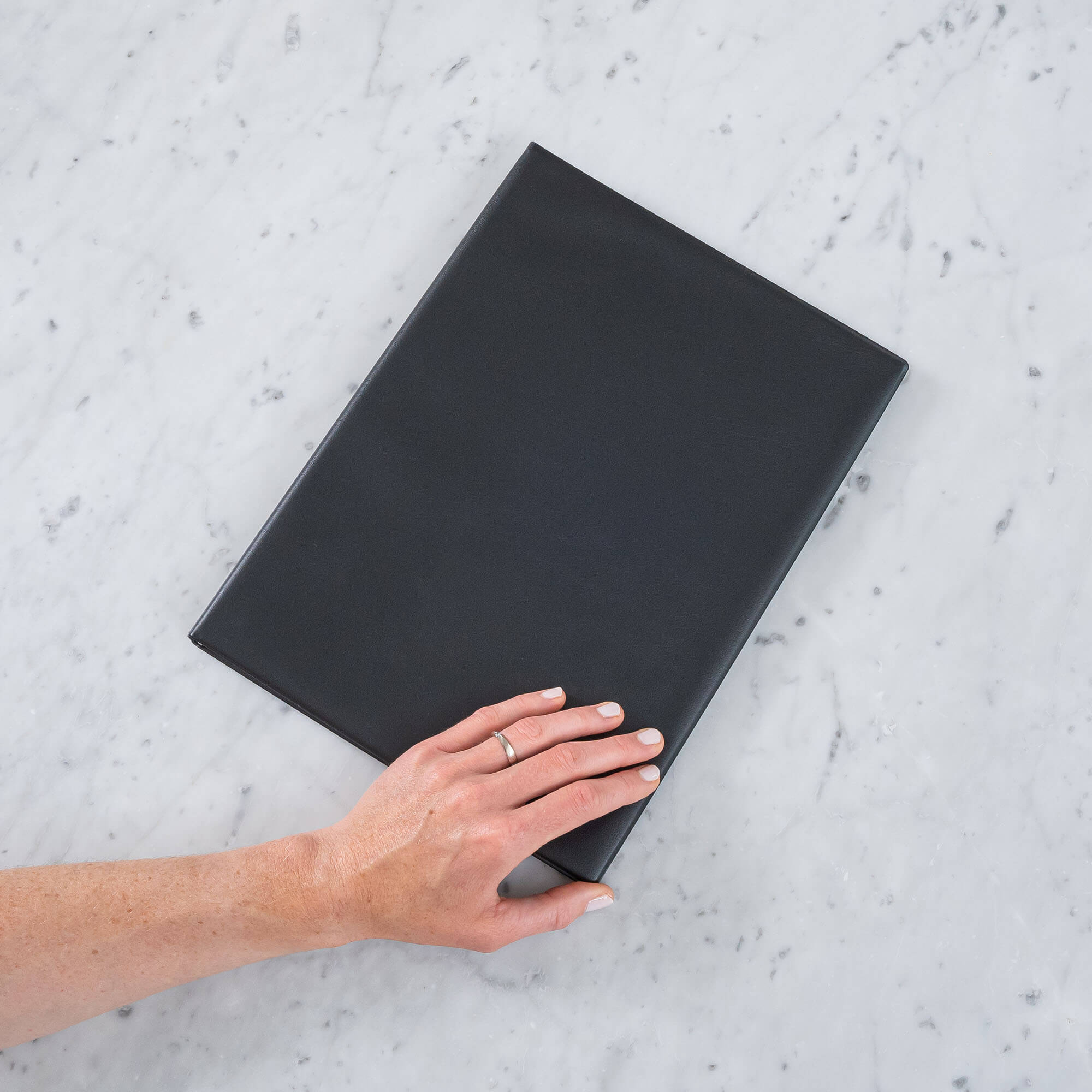 Rillstab Original Sichtbuch DIN A4 100 Hüllen Schwarz 